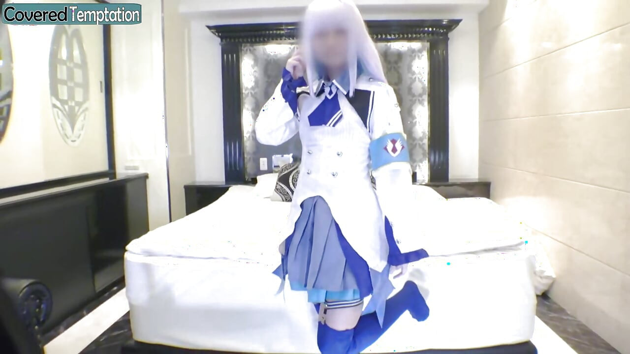 Cosplay Moment Sparks Shy Excitement as a Slender Newcomer Explores Playful Curiosity