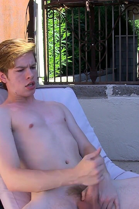 Self Shot Cock Stroking!