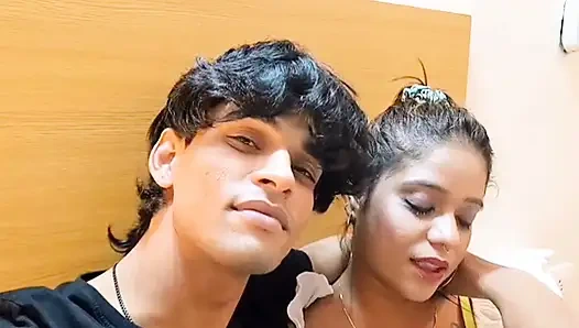 Indian Desi college girlfriend and boyfriend had hardcore sex in hitel videi hindi