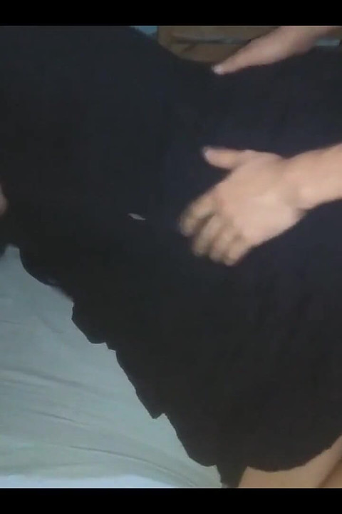 Boy Fucks Girl in Black Dress