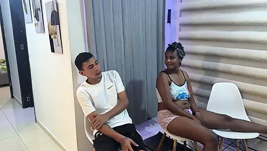 Maid squirts and gets her good fuck hidden from his wife's cuckold.