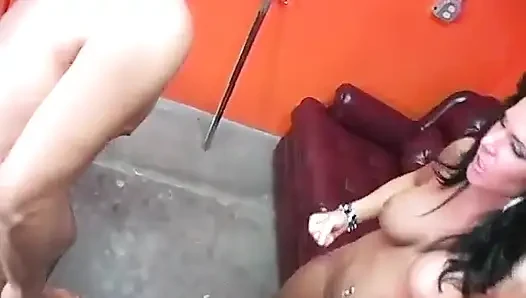 Horny MILF Sucks Cock and Balls Before Playing with Her Husband's Dick and Balls