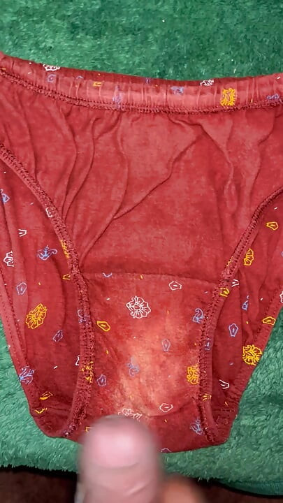 Got rid of the stress by masturbating shakutla dirty panties
