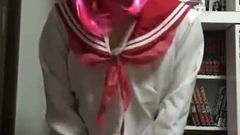 kigurumi school uniform vibrating