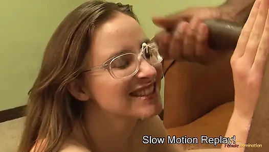 She indulged in some solo girl masturbation to summon a bbc close enough for interracial