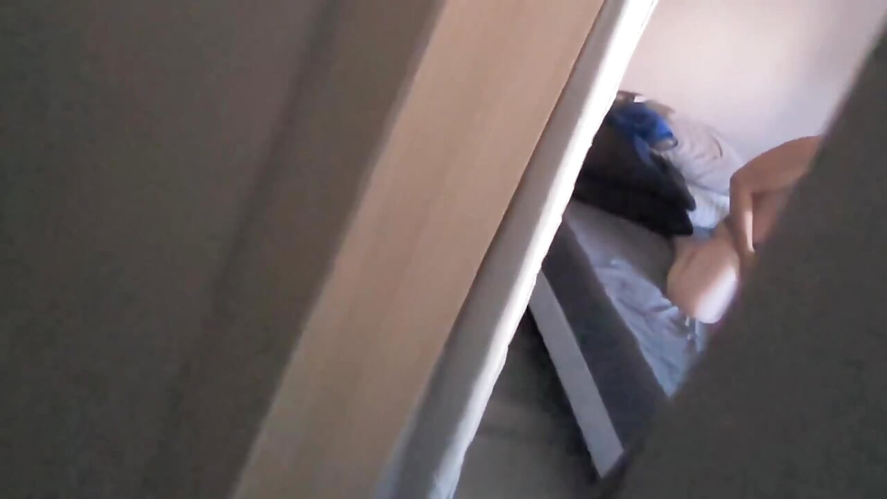 He Surprises Me with a Dildo I Suck Him Hard with a Finger in My Ass and Make Him Cum in My Mouth.