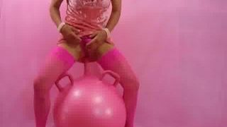 pink sissy dildo ride