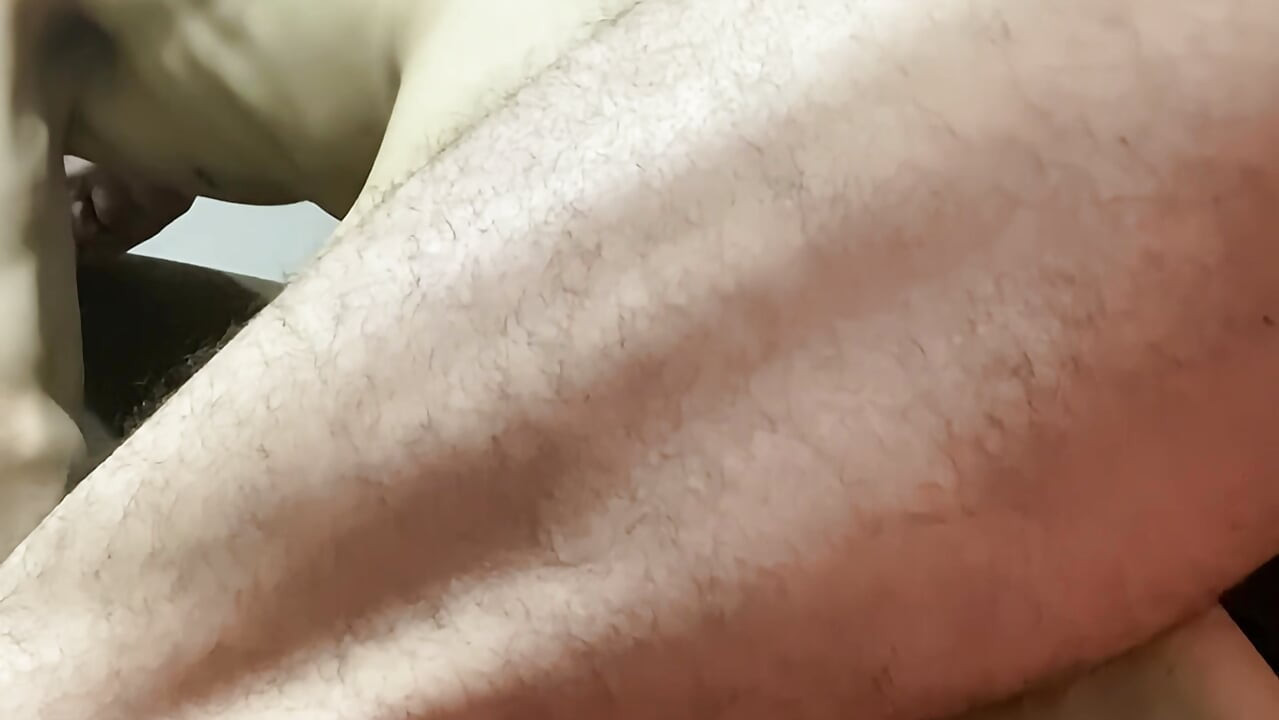 Cuckold and deepthroat... From his ass to his mouth... and from her mouth to her boyfriend's mouth