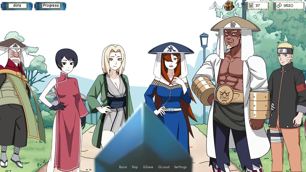 Naruto Hentai - Naruto Trener v0.17.2 Dio 72 Dvije seksi cure se igraju od Loveskysan69
