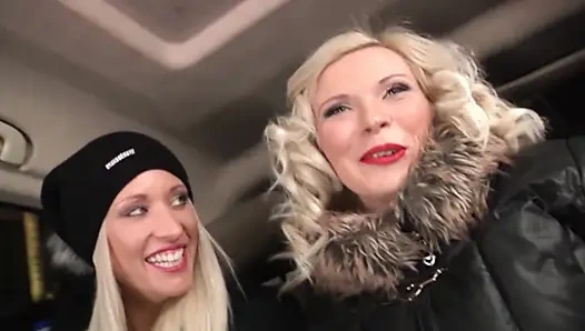 Blonde Fucked Hard in Fick Bus