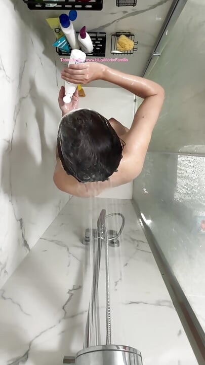 Catching Mom Naked in the Shower