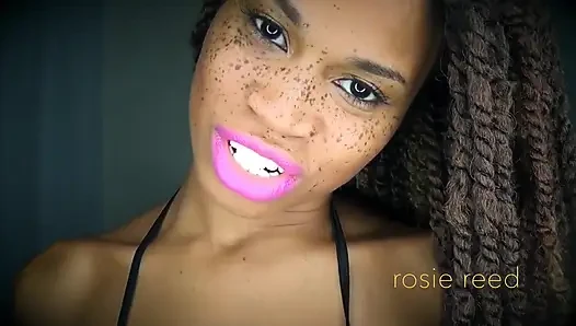 Бессилен против Fuchsia Lips - фетиш розовой губной помады с богиней Rosie Reed загипнотизует вас в рабство помадой - 1080p HD