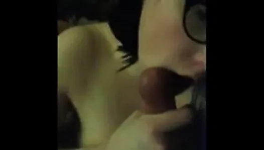 wife sucks cock- two short clips