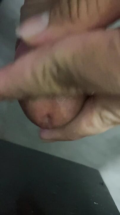 A monster is getting an extreme erection in a small pants and it wants to be indented in some wet hole