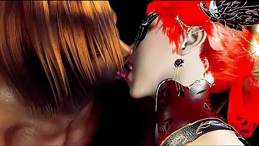 Animated Pixels: The Curvy Goddess Unchained- 3D Animation Hentai