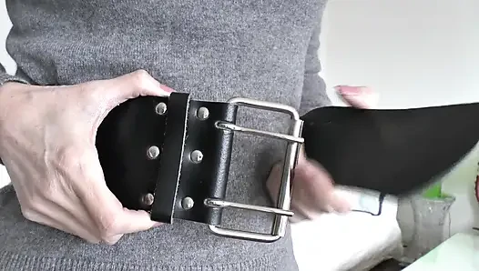 Belt Fitting in the Living Room, Part 3, Lady Victoria Valente