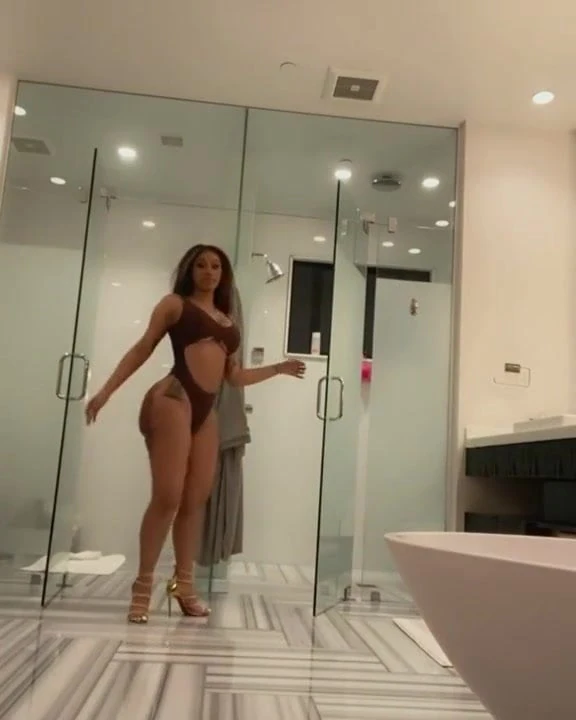 She has a damn sexy ass