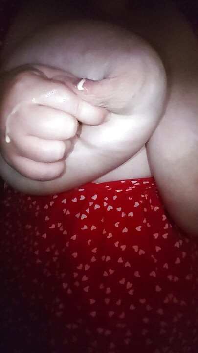 Milky saggy MILF tits