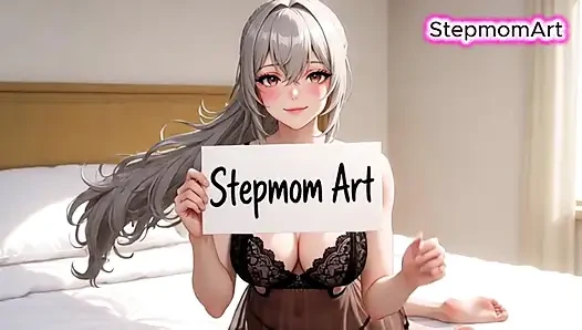 JOI Stepmom Desperate Bed Fingers - Come with me 100% You'll cum - Dirty Talk