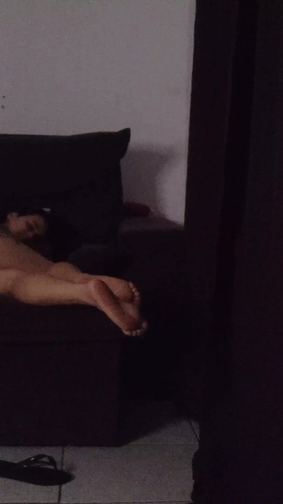 Jaw-dropping moment from "stepmother shares sofa with stepson"
