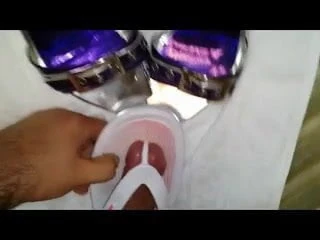 Fuck and cum flip flops watching sandals I will fuck next