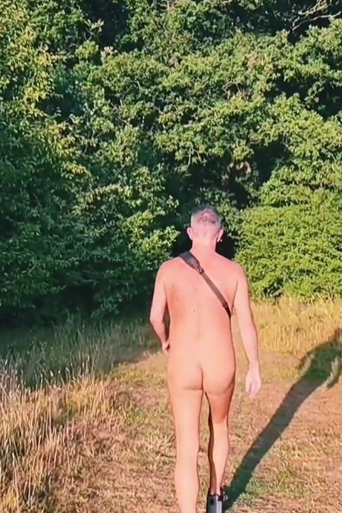 Naked Outdoor Walking