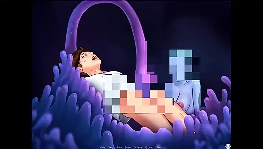 Summertime saga - Eva had her baby ... Johannes fucked Maria while tony was there