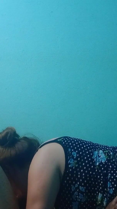 Captivating moment from "We made a 69 with the camera sideways"