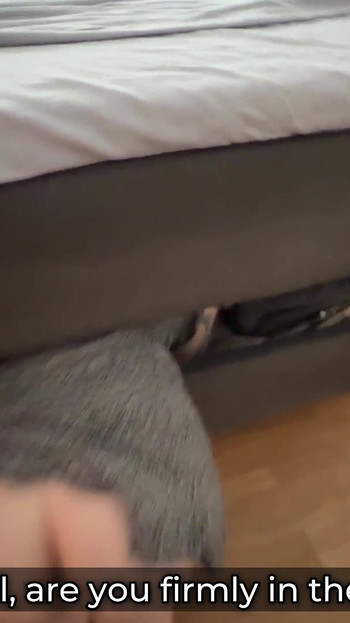 Step Son Took of the Helplessness of Stepmother Stuck Under the Bed