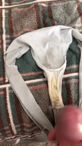 Me soaking wifes panties