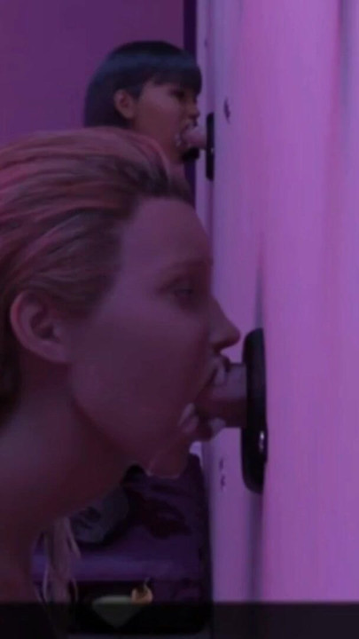 Emotional moment from "AWAM -  sexscene - Cock Sucking Marathon - wife suck strangers through gloryhole - kimmytoons"