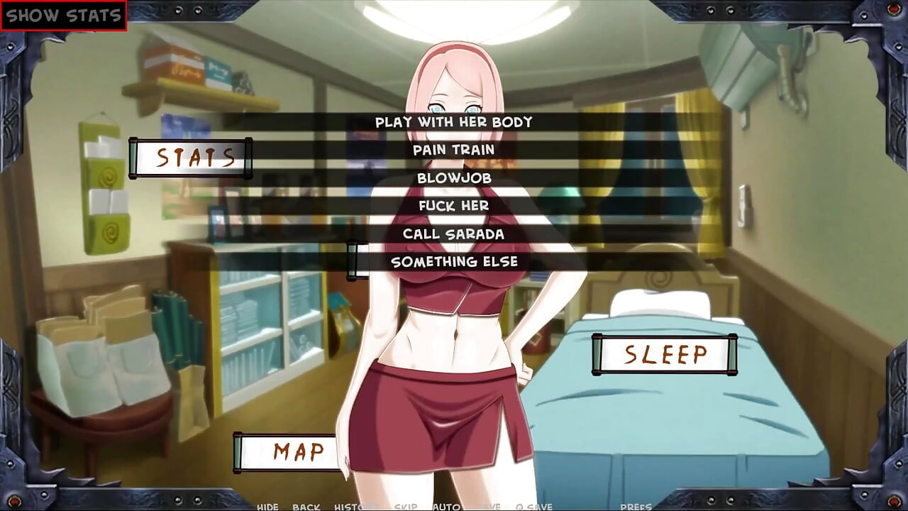 Sarada Allenamento parte 31 sakura arrapata di loveskysan69