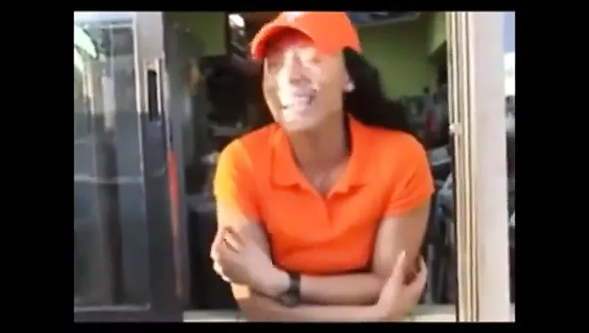 Fast Food Ebony Slut