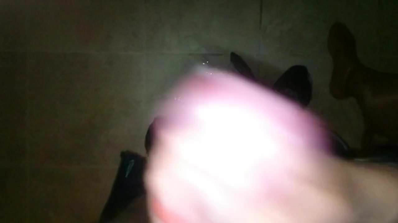 Cumshot on Hotel Balcony