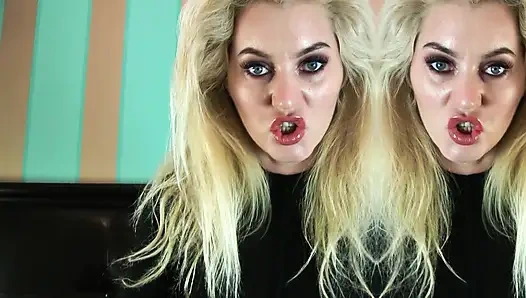 Spandex Catsuiit and Latex Gloves