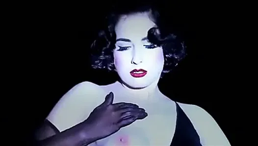 SLAVE TO LOVE - erotic retro glamour striptease music video
