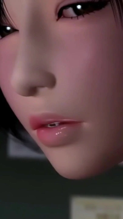 Captivating moment from "Cute bigboob student and her classmate at changing room - Hentai  3d 75"