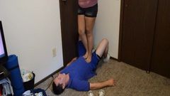 TSM - Iris tramples me barefoot and wearing sandals