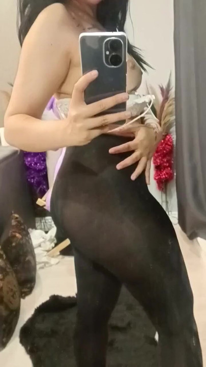 Wet Masturbation in Panty Stockings | Clip 1