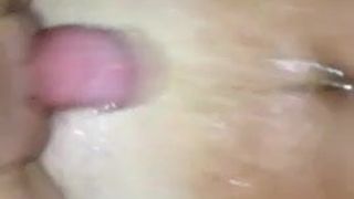 Great wet pussy sliding