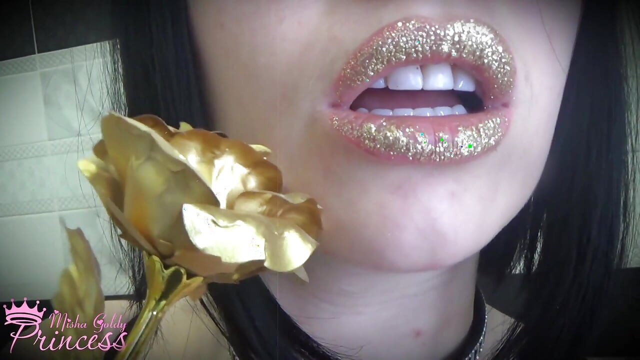El lápiz labial dorado más hipnotizante