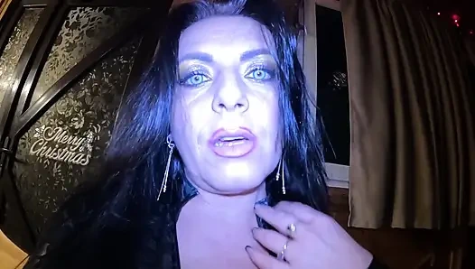 Доминирование инструкции по вампира - гоняющие шлепки, плевок и покорность