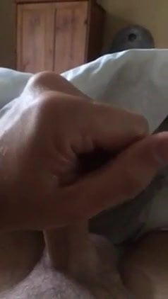 Perfect cock slow motion jack and cum