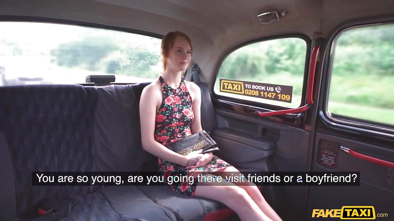 Fake Taxi - Peeping Cabbie Fucks Skinny Alt Redhead Ariela Donovan
