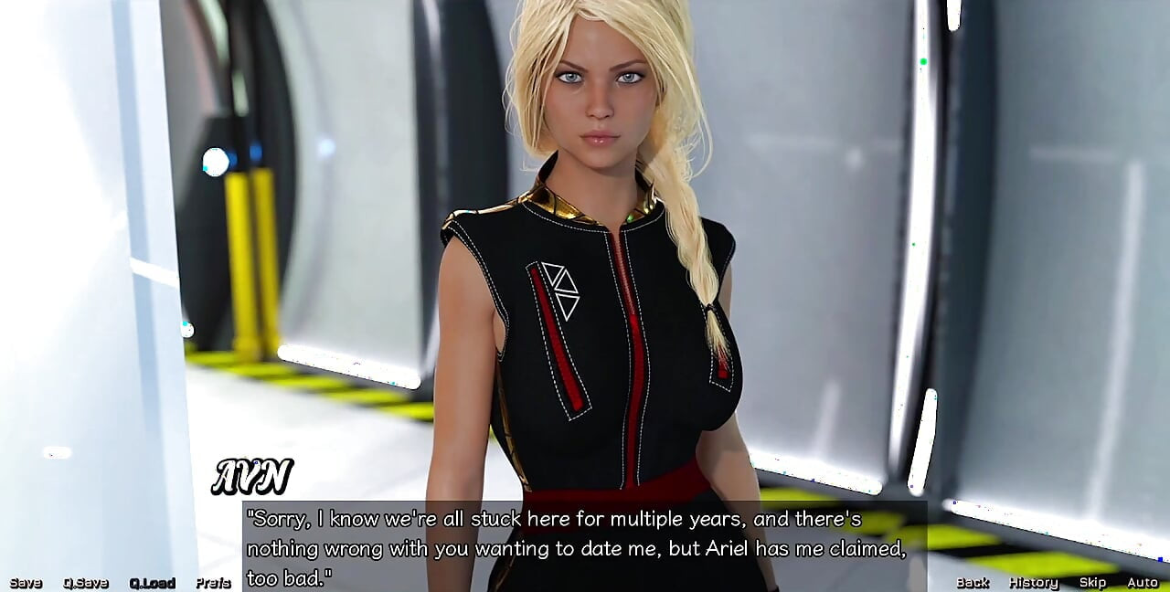Stranded in Space - Blonde Virgin Caught Me with Her Step Sister
