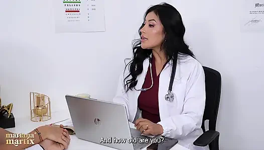 Mariana's Anatomy Chapter II: Dr. Martix Has Risky Sex with Her Patient Next to His Wife - Mariana Martix