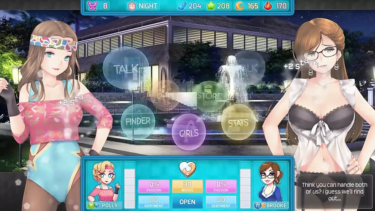 Huniepop 2 - 双重约会 - 第10部分 由loveskysan制作的舔阴艺术