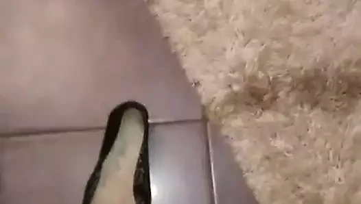 sperma dusche fuer ihre ballerinas
