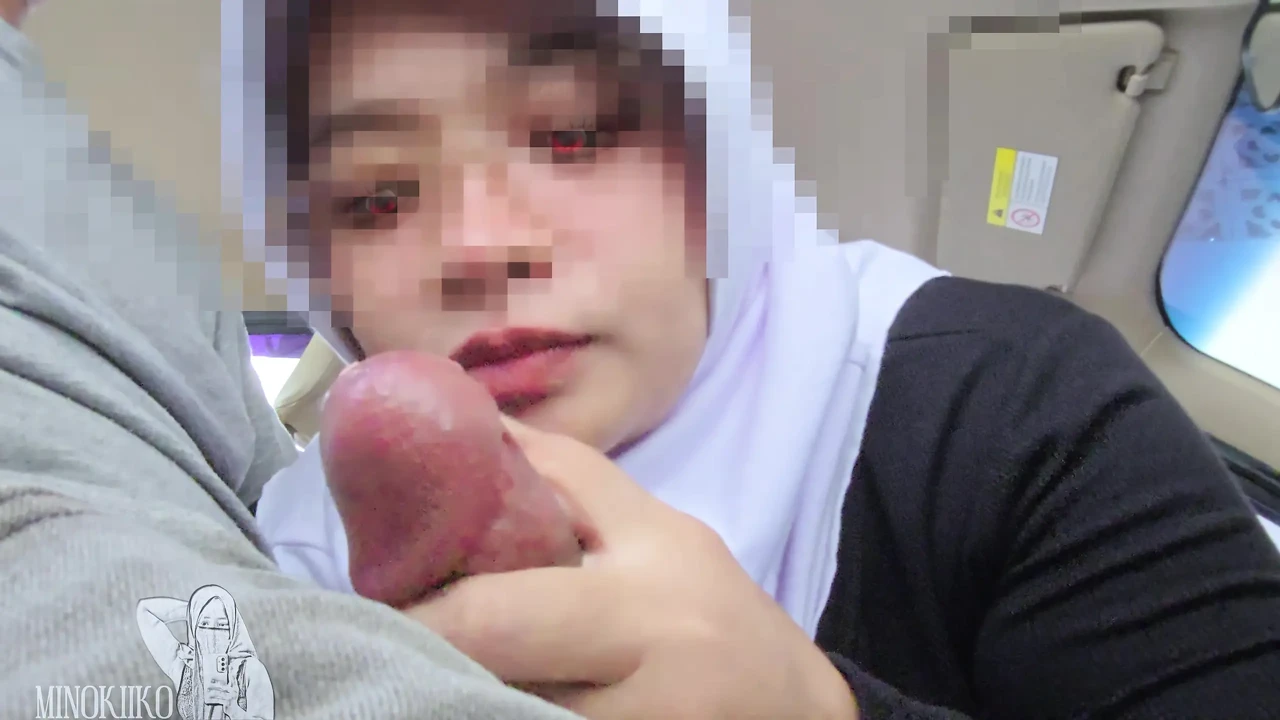 我的头巾嫂子迟到了，她给了我一辆车来帮助她 - Minokiiko