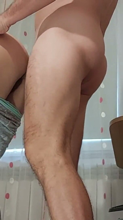 Amazing young wife take cock deep in throat and pussy | Clip 1